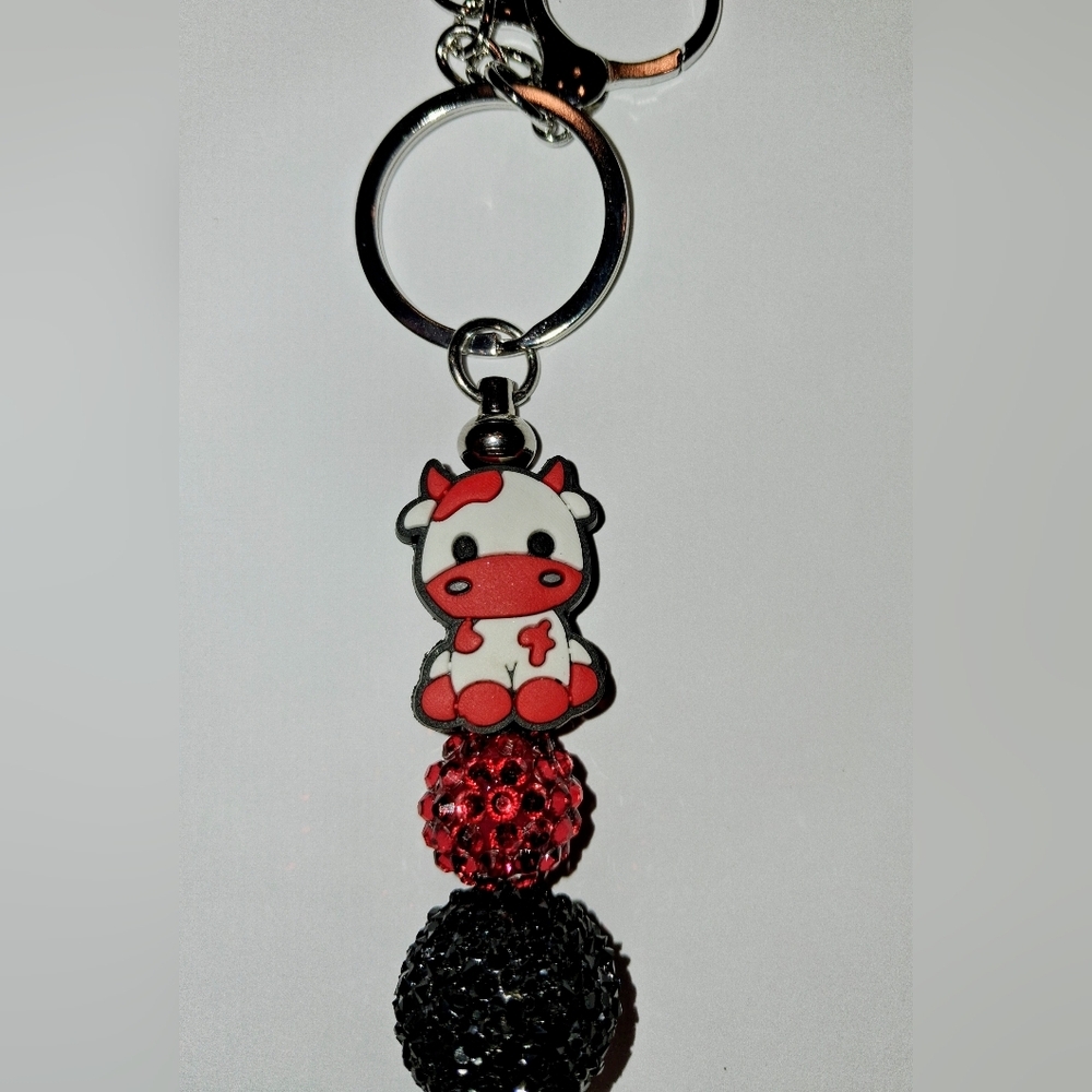 ❤️ RED COW - BAG CLIP